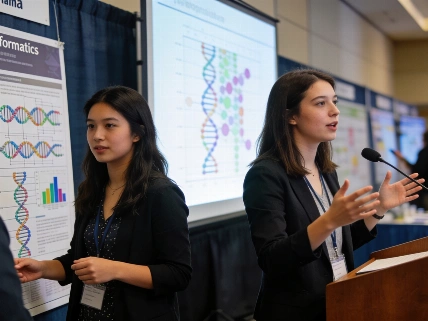 Loyola bioinformatics students present machine learning breakthroughs at Great Plains conference GenoMethods.org